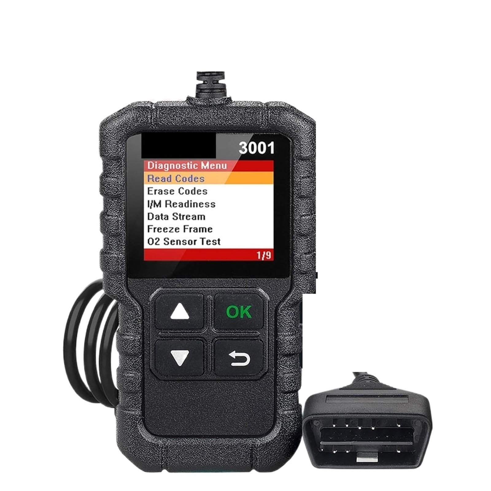 Skaner do Samochodu, X431 CR3001 OBD2 Skaner Usterka Silnika Motoryzacyjny OBDII OBD Czytnik Kodów Diagnostycznych Narzędzie Skanujące