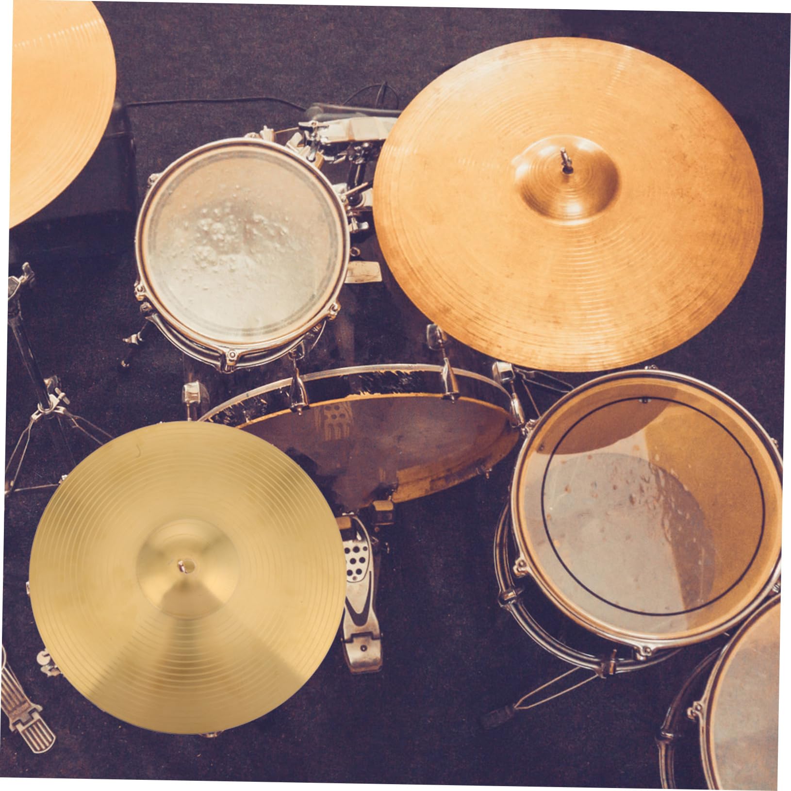 Platillo De Batería Profesional Metal Kit De Percusión Batería De Jazz Robusto
