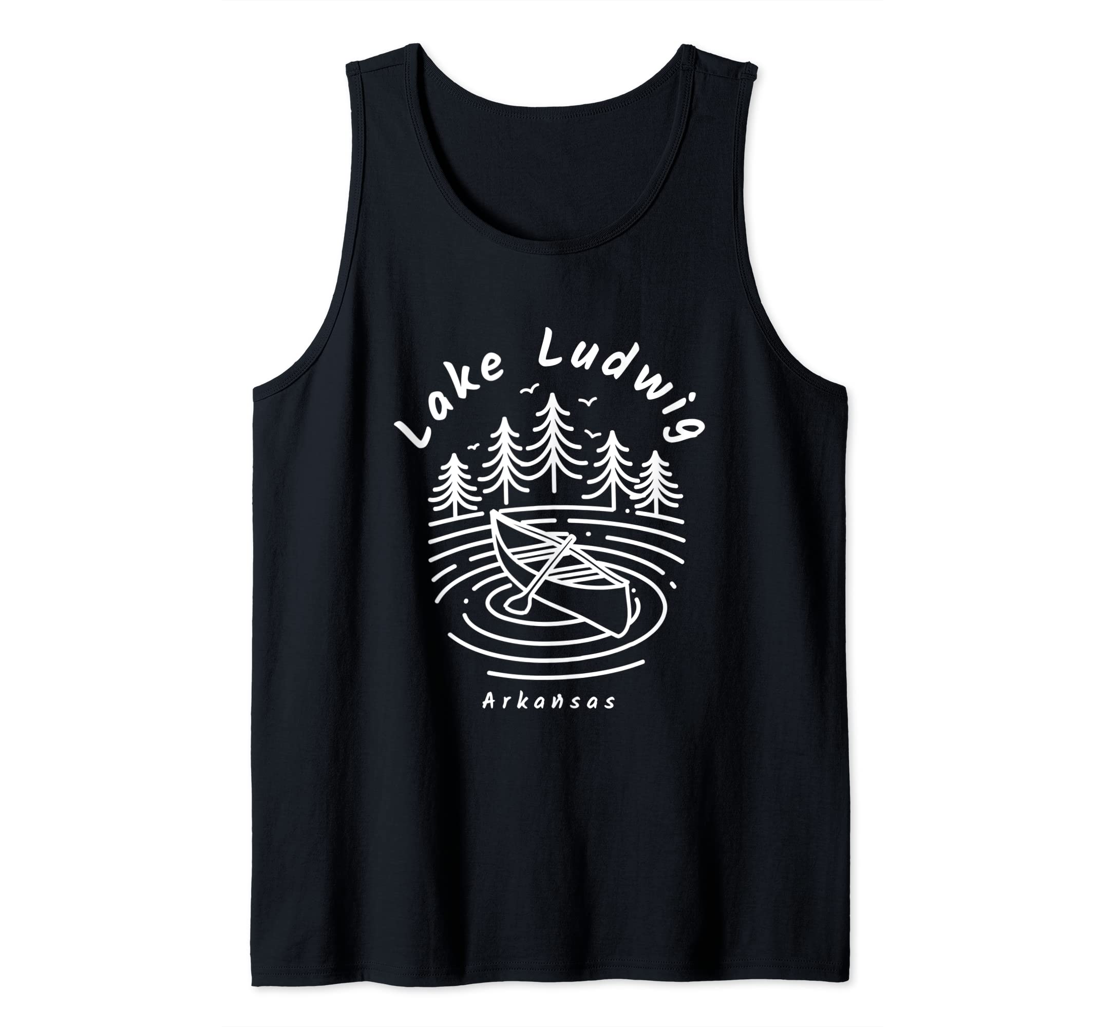 Lake Ludwig Arkansas Tank Top