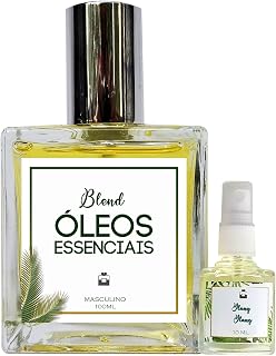 Perfume Erva Cidreira & Almíscar Oriental 100ml Masculino - Blend de Óleo Essencial Natural + Perfume de presente