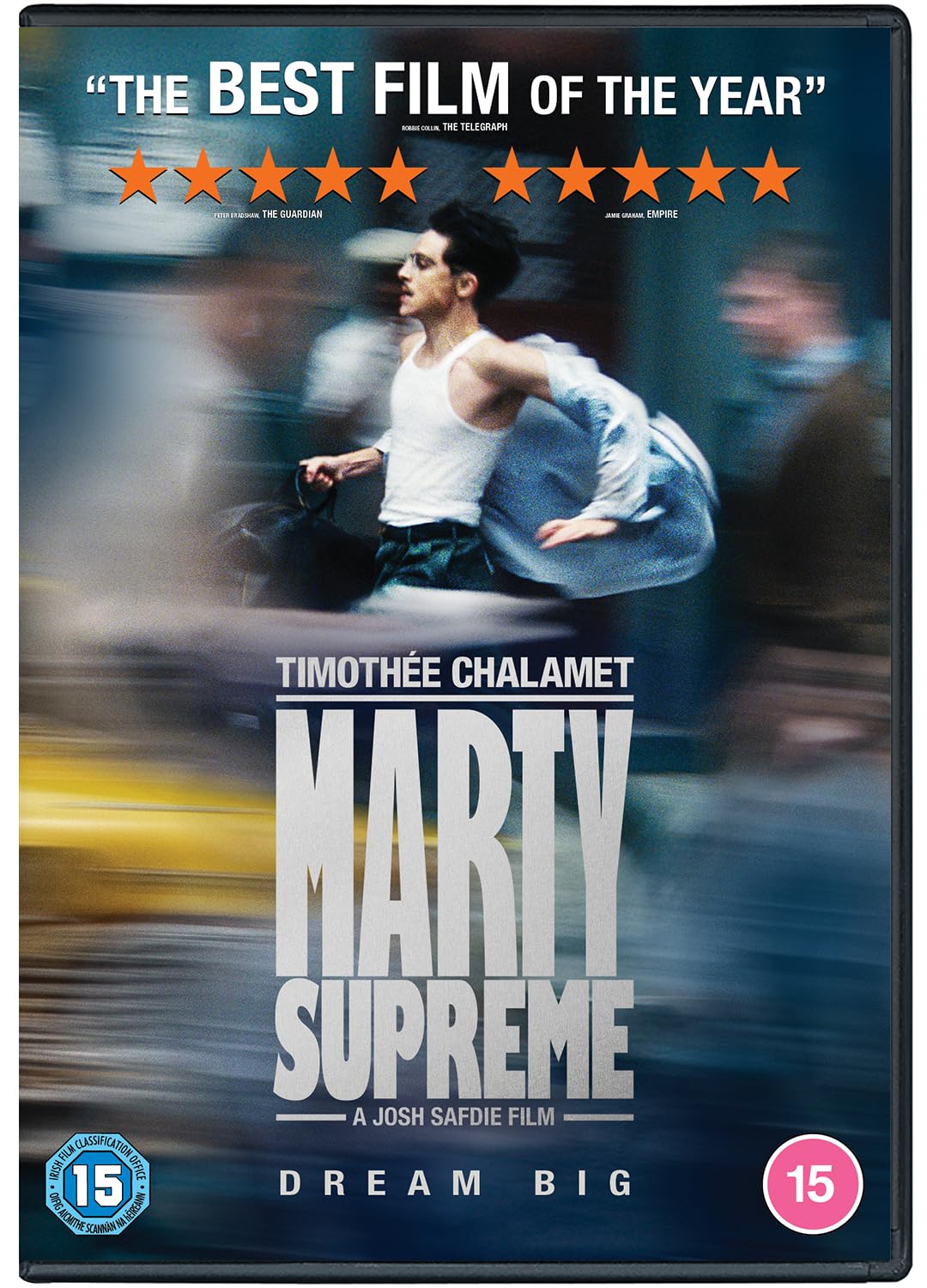 MARTY SUPREME DVD
