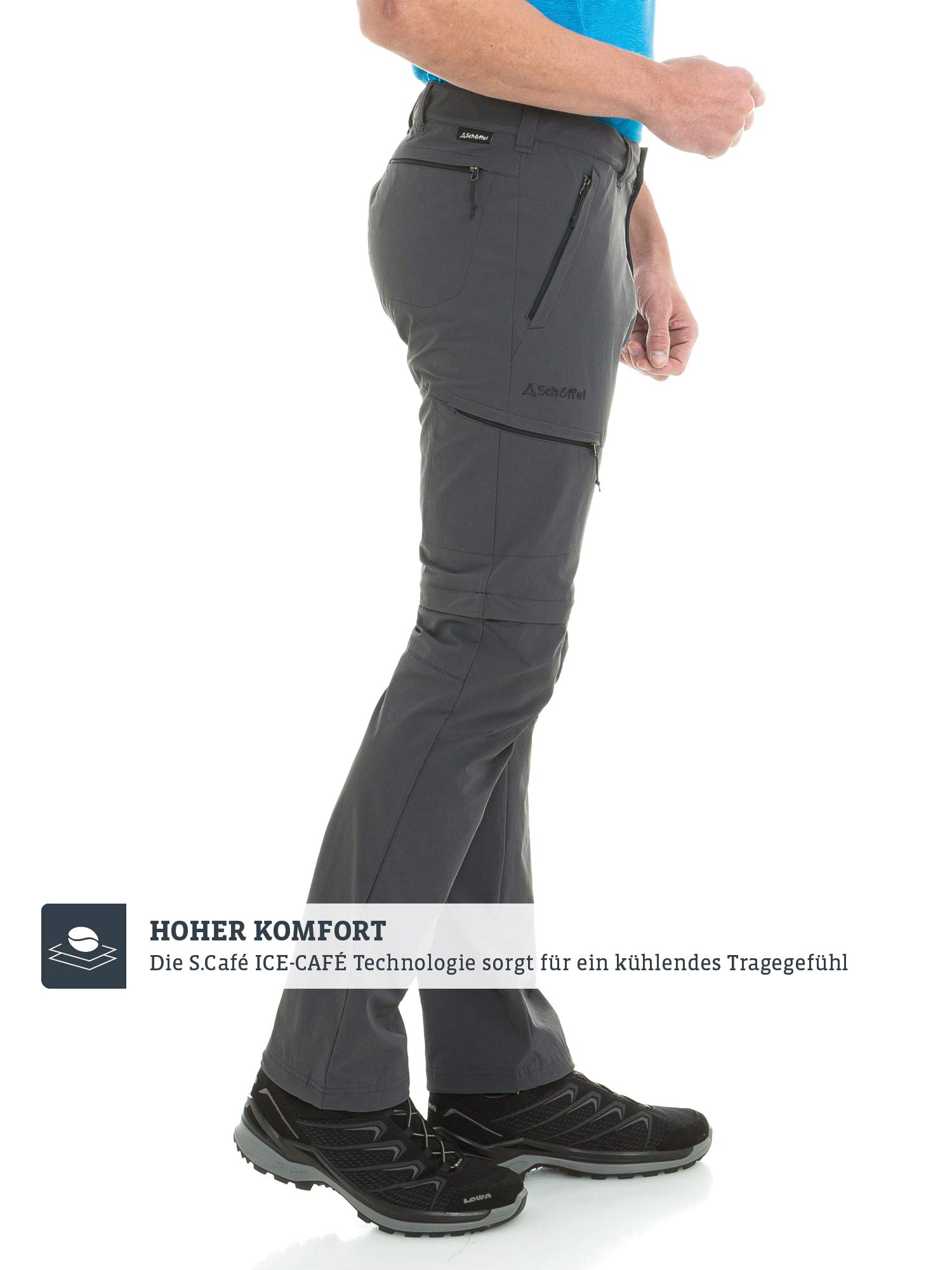Schöffel Pants Koper1 Zip Off - Pantalon zippé - Moderne - Homme