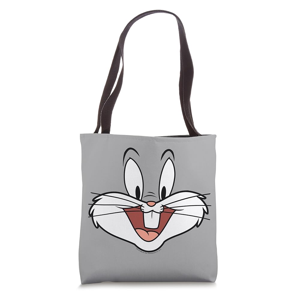 Amazon.com: Looney Tunes Bugs Bunny Face Tote Bag : Clothing
