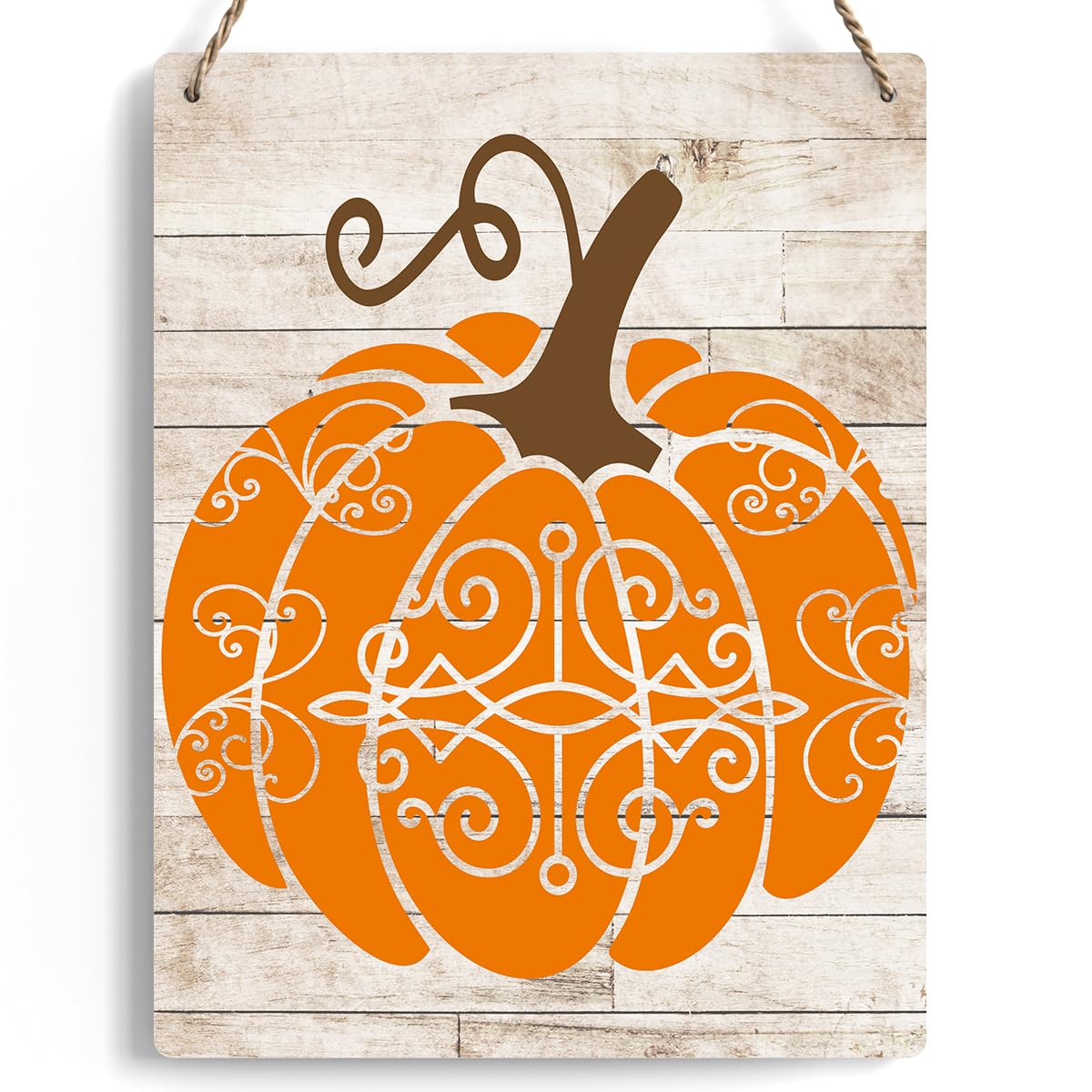 Retro Pumpkin Wood Sign Decoration Fall Pumpkin Harvest Wooden Signs Rustic Hanging Plaque Home Wall Art 8