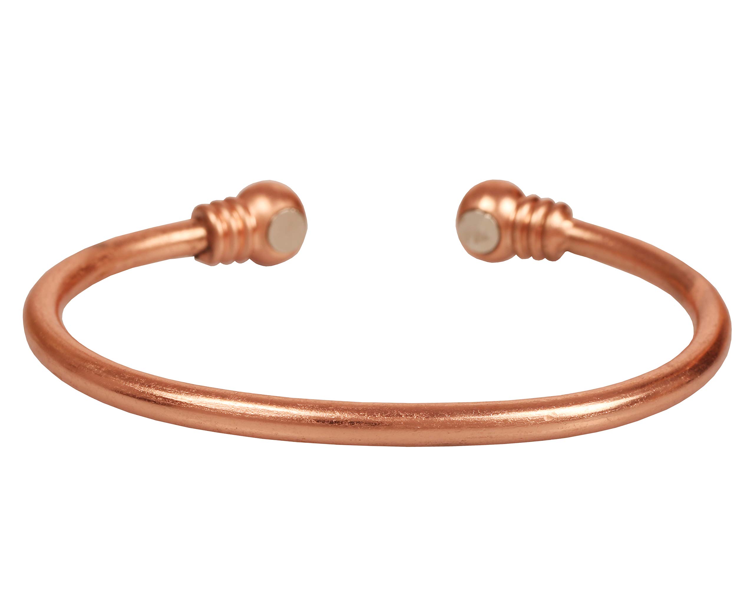 Touchstone Handcrafted By Indian Skilled Artisans Durable High Gauge Copper Peace Healing Chakra Hand Twisted Pipe Mediation Bracelet In Natural Tone For Womens And Mens (B08ZJKZVPF) Amazon Price History, Amazon Price Tracker
