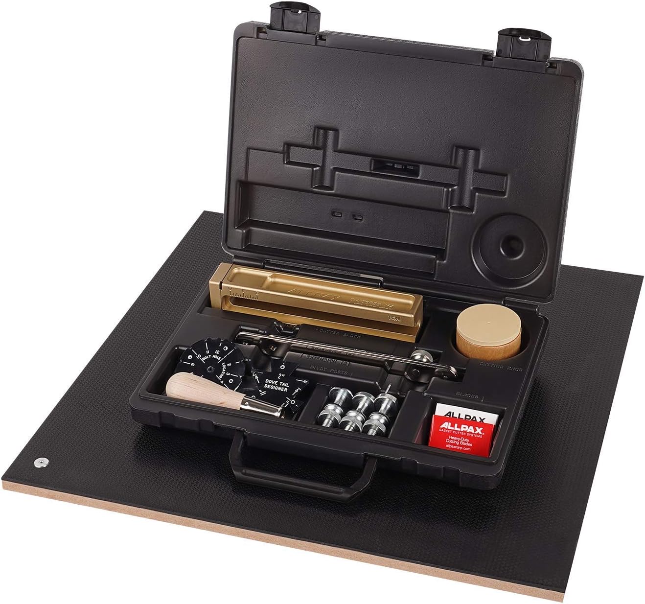 Allpax AX6140 Metric Gasket Cutter Kit, No. 4, Steel
