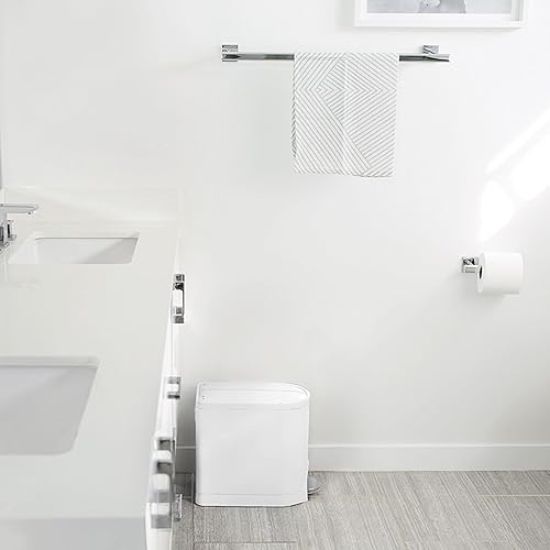 Miniatura 32 de Simplehuman - Bote de basura con tapa abatible (acero inoxidable, 30 litros)