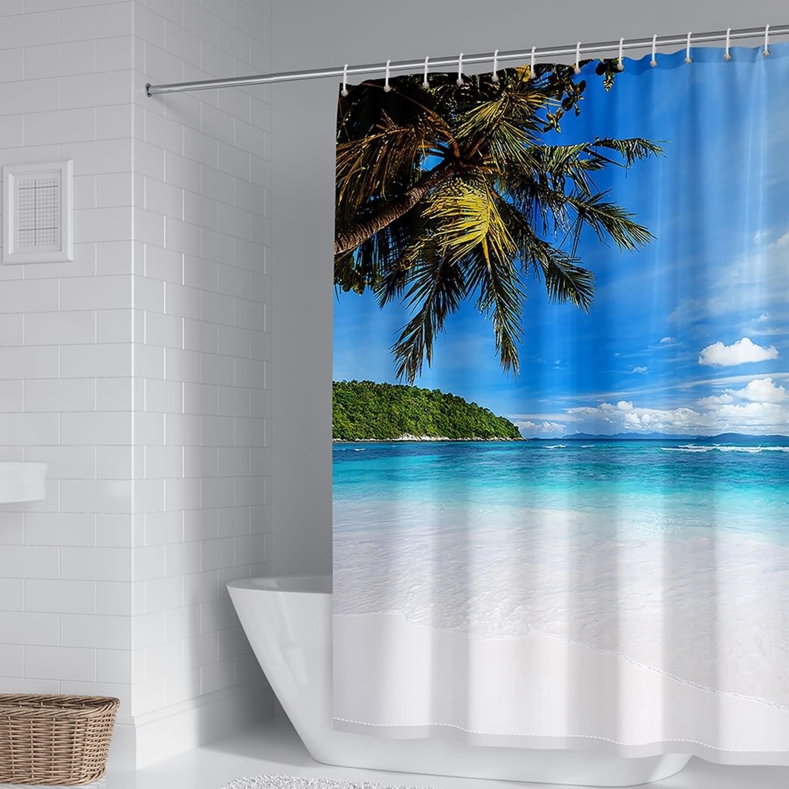 Rideau de douche anti moisissure pour garder une salle de bain saine