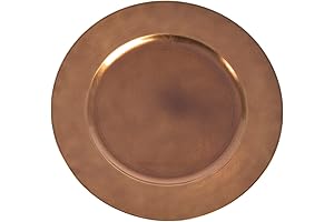 Sophisticated Copper Charger Plates for a Dash of Elegance