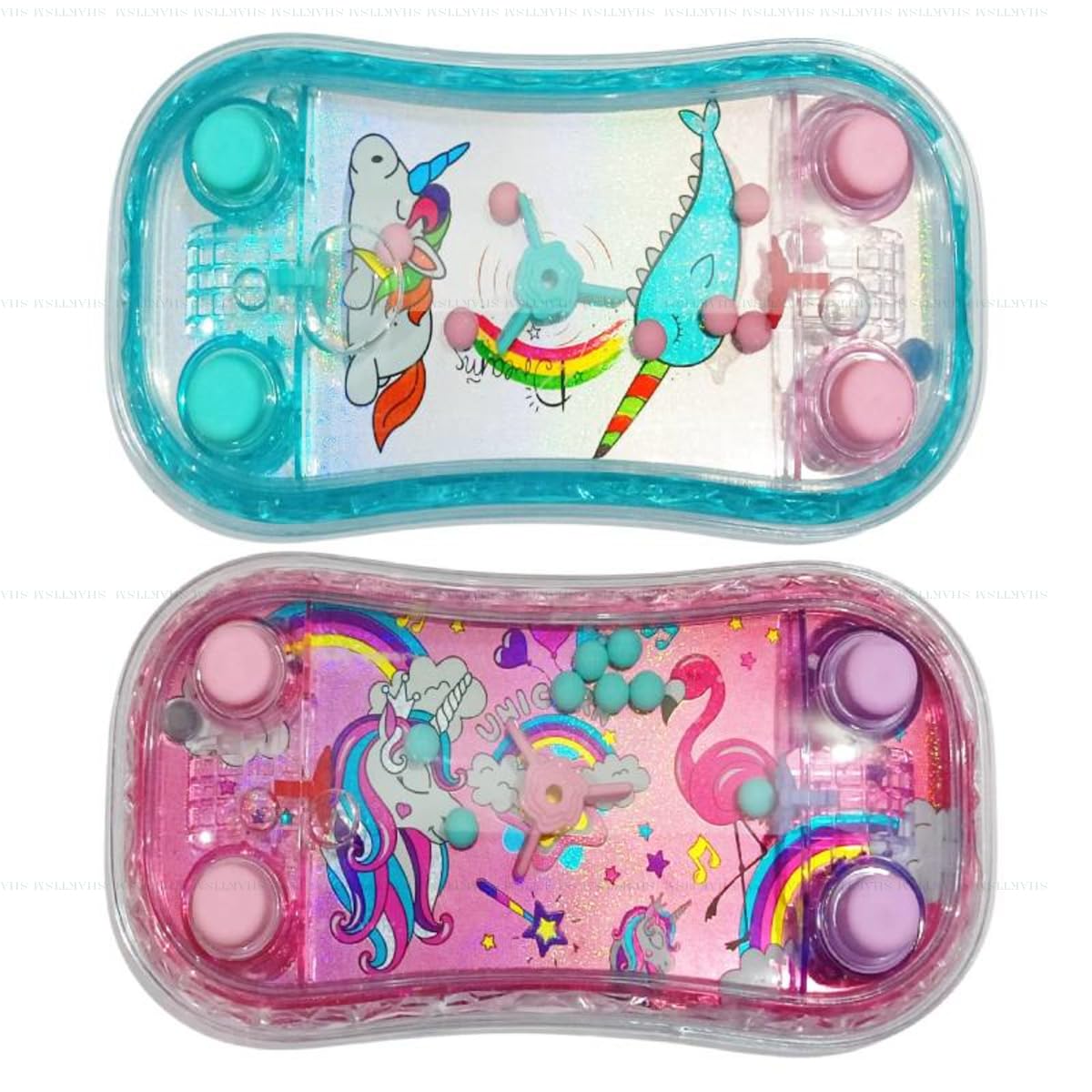 SHAKTISM Kuromi,Space, Car Theam Water Ring Toss Game, Handheld Water Pinball Toy, 4 Button, Water Game for Kids (Kuromi Random Design) 4