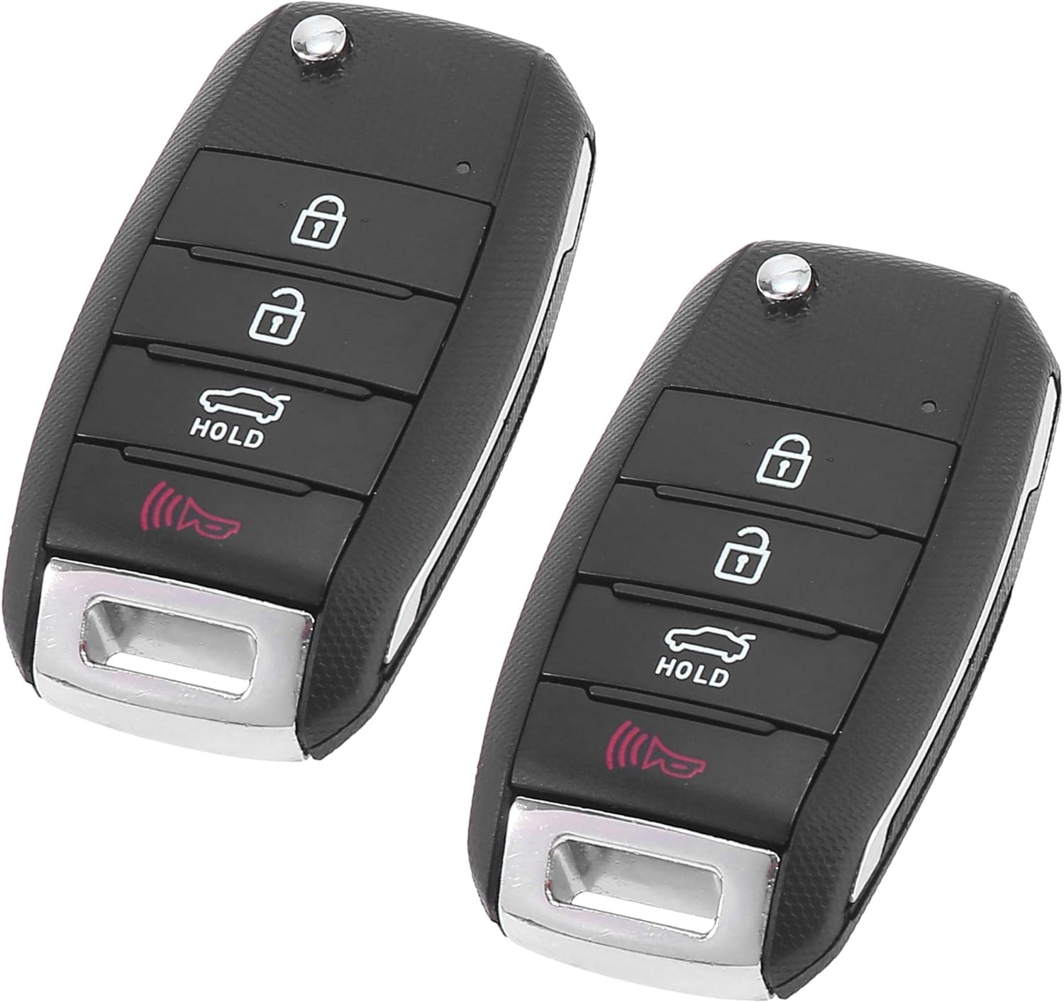 X AUTOHAUX 2pcs 95430-C5101 Replacement Keyless Entry Remote Car Key Fob for Kia Sorento 2015-2020 433MHz