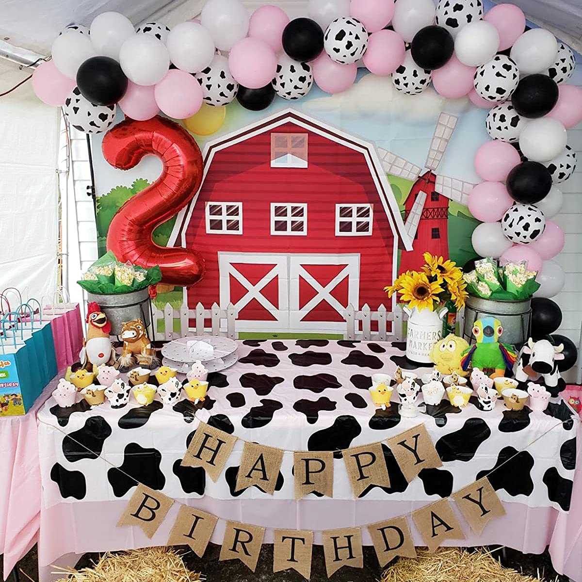 Red 0 balloon 40 Inch Giant Helium Foil Number 0 to 9 Red Balloon Birthday Wedding Party Digital Decorations (Number 0) — view 332