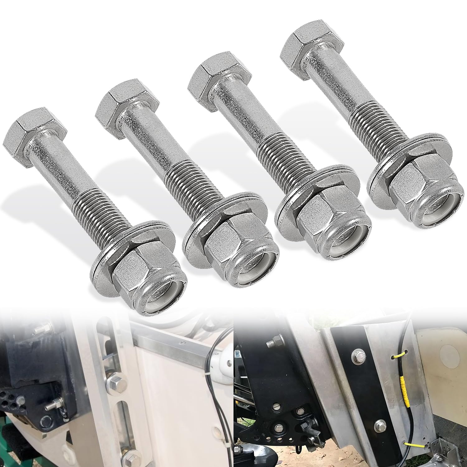 yourour BK-1-DP Jack Plate Bolt Kit,Replace oem BK1DP,BK-1-DP,02-1729