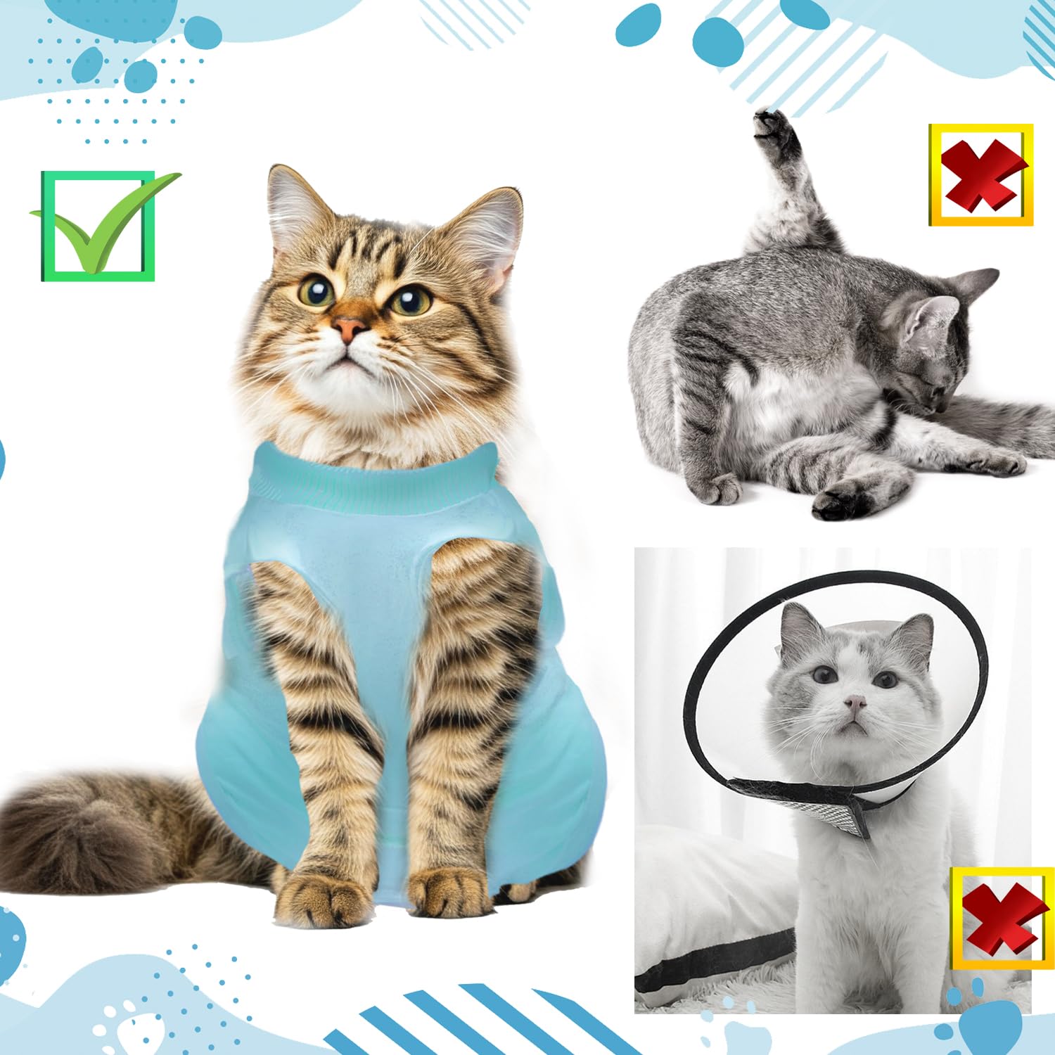 RUGBOL Cat Recovery Suit - Image 4