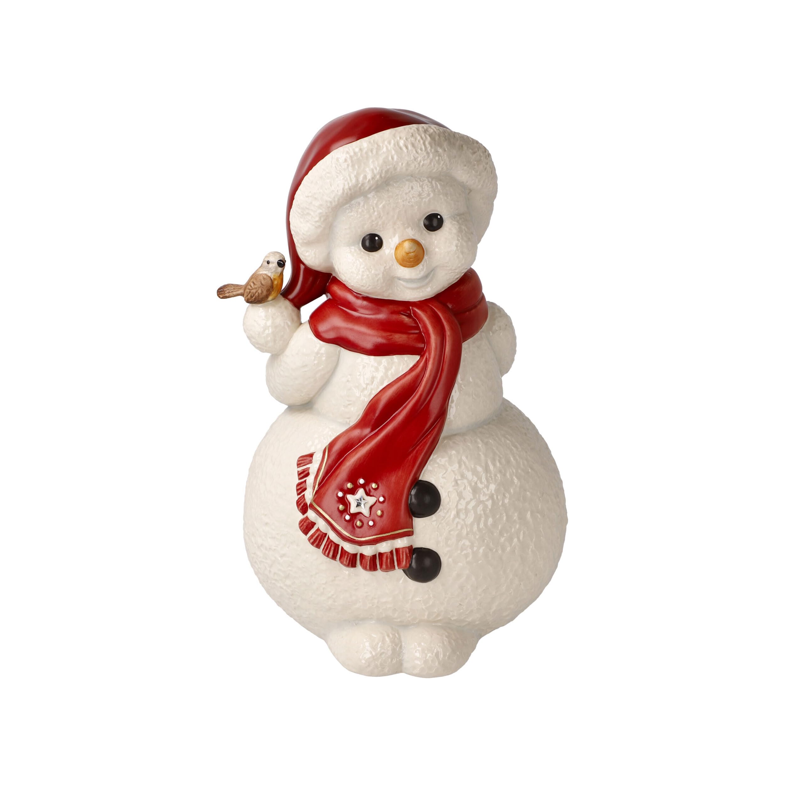 3er-Pack Schneemann-Kugelschreiber Mit Wackelndem Kopf & Pelz – 22 Cm, Schwarze Tinte, Perfekt Als Party- Oder Strumpffüller