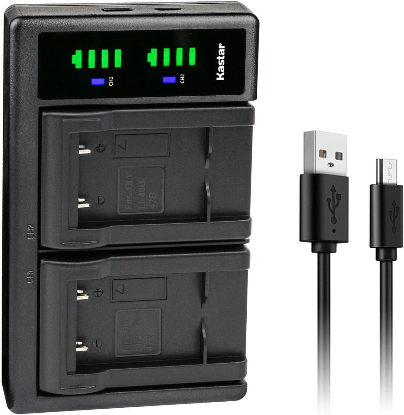 Amazon.com : Kastar LTD2 USB Battery Charger Compatible with Minolta NP ...