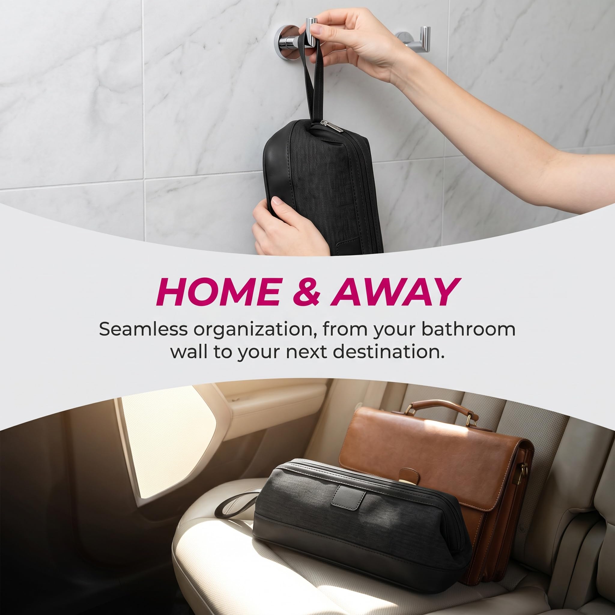 Bolsa de Almacenamiento de Viaje para Secador de Pelo, Funda Plancha Pelo con Asa Portátil Compatible con Dyson Airwrap Styler y Shark Flexstyle, Dyson Supersonic y Rizador, para Viaje