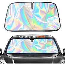 Custom-Fit for Honda ZR-V Windshield Sun Shade, Car Sunshade Cover UV Block Car Front Window with Foldable Sun Shade Cover Cool Protection Visor, Designed for Hond-a Accessories for Honda ZR-V