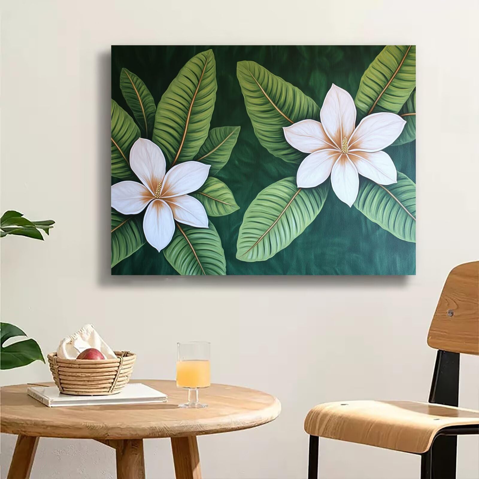 Dipingere con i Numeri Adulti fiore pianta, Quadri da Dipingere Numerati Fai Da Te per Principianti e Adultis, Olio La Pittura di Numeri Kit, Hobby Creativi Adulti, Decorazioni Casa 90x120cm Q3S-74