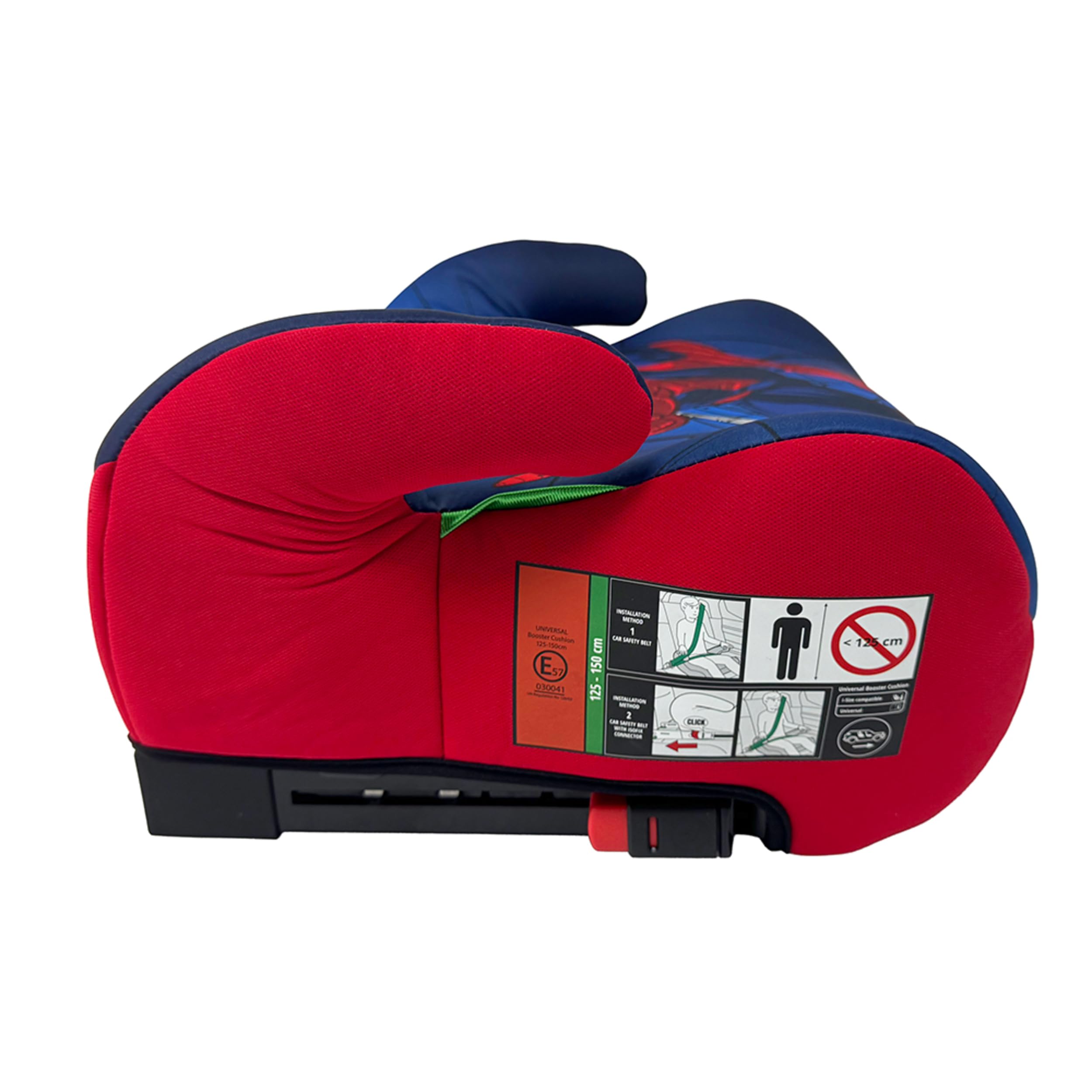 Seven Polska Rehausseur ISOFIX Spiderman · 6-12 ans · 125-150 cm · ECE R129