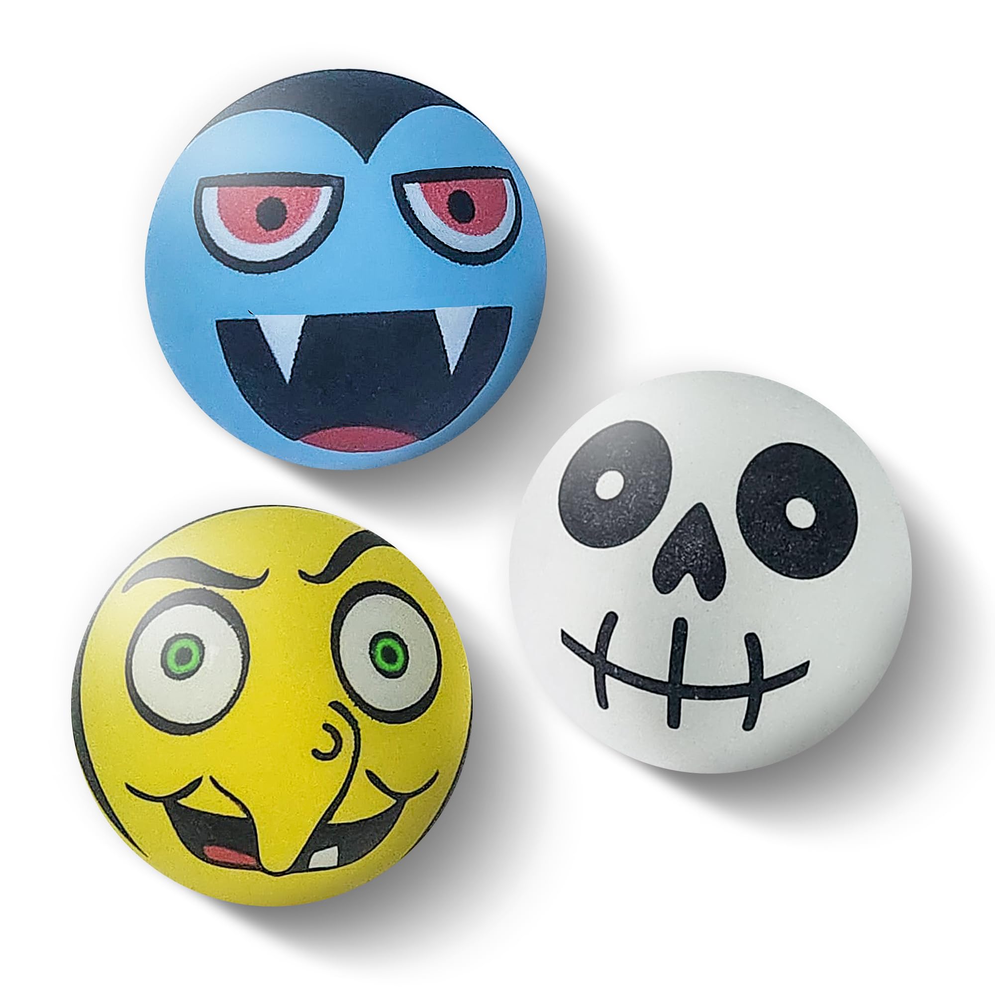 SPORTSPET Monsters Tough Bounce Dog Balls, Multi-coloured, 65mm - Image 2