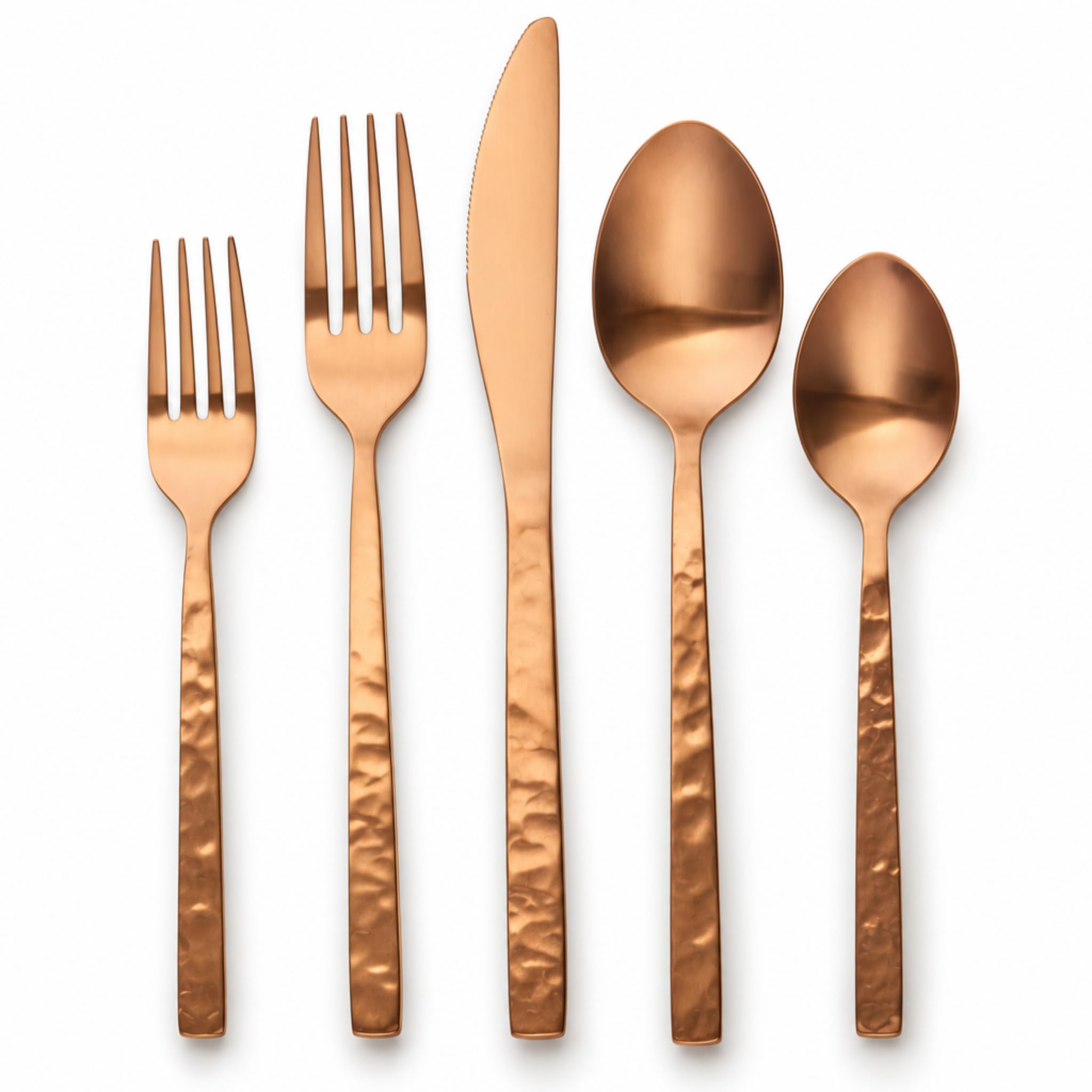 Godinger 20‑Piece Stainless Steel Silverware Set, Flatware Utensil Set for 4, Atlas, Silver Matte, 18/0 — Amazon image 31