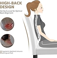 Vista 5 de Yaheetech Juego de 2 Sillas de Comedor Modernas de Cuero Sintético para Comedor con Patas de Madera de Goma y Asiento Acolchado para Cocina/Sala