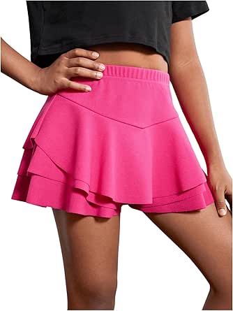 FRILL TIERED SKORTS main image 1