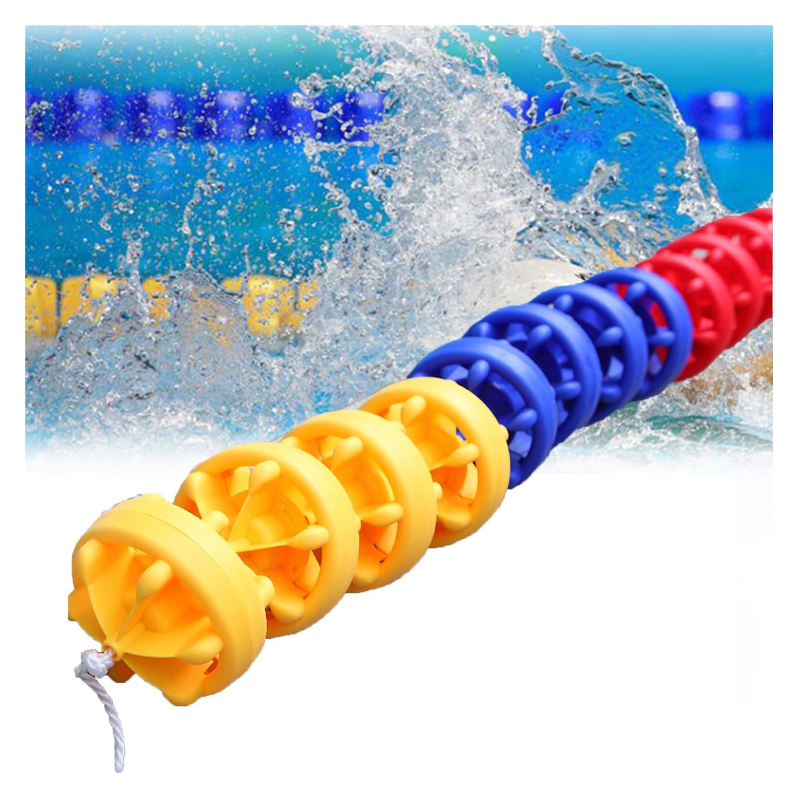 Corde de séparation pour piscine : séparez le petit bain du grand bain en toute sécurité