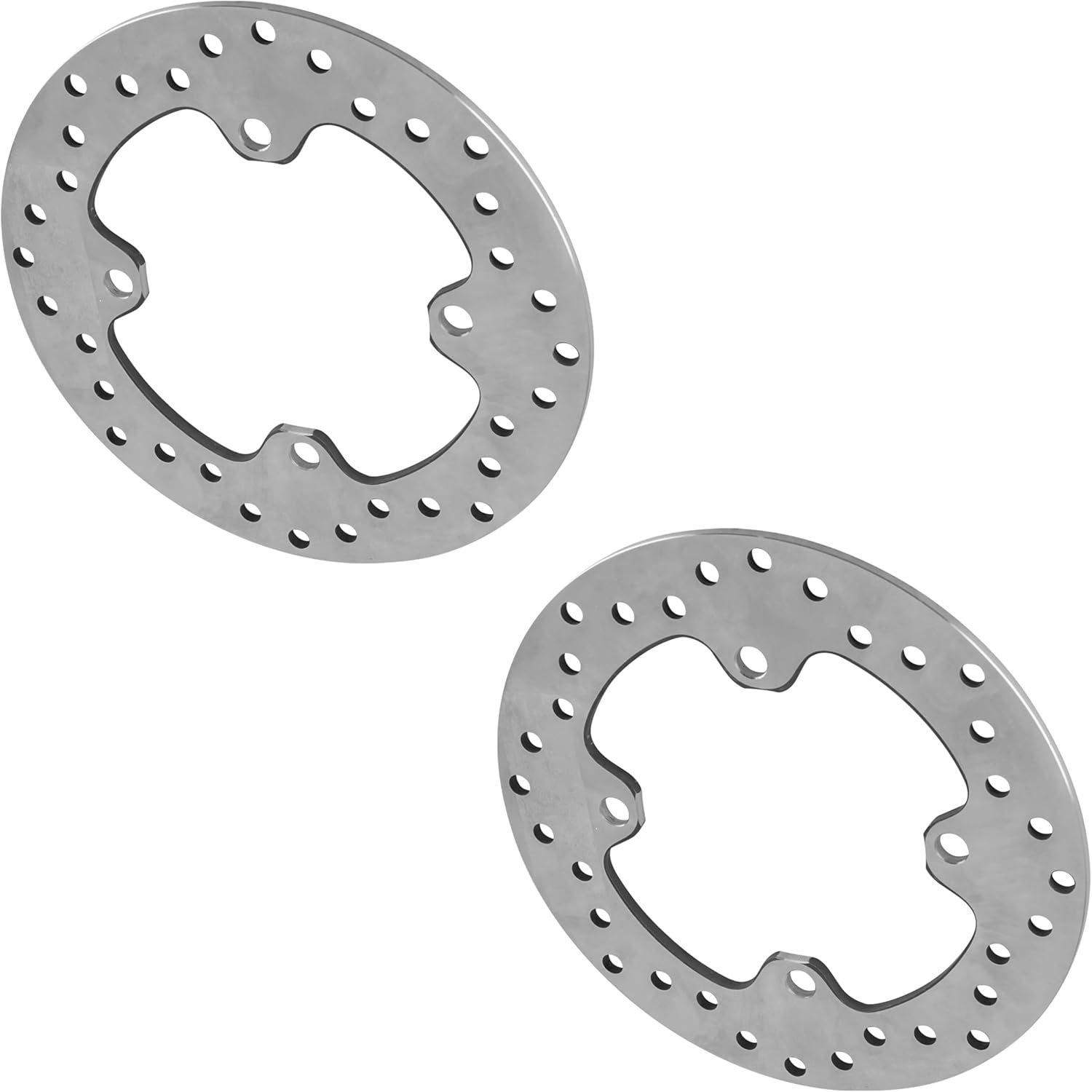 Caltric Front/Rear Brake Disc Rotor Compatible with Honda Pioneer 1000-5 SXS1000M5 2016 2017 2018 2019 2020 2021