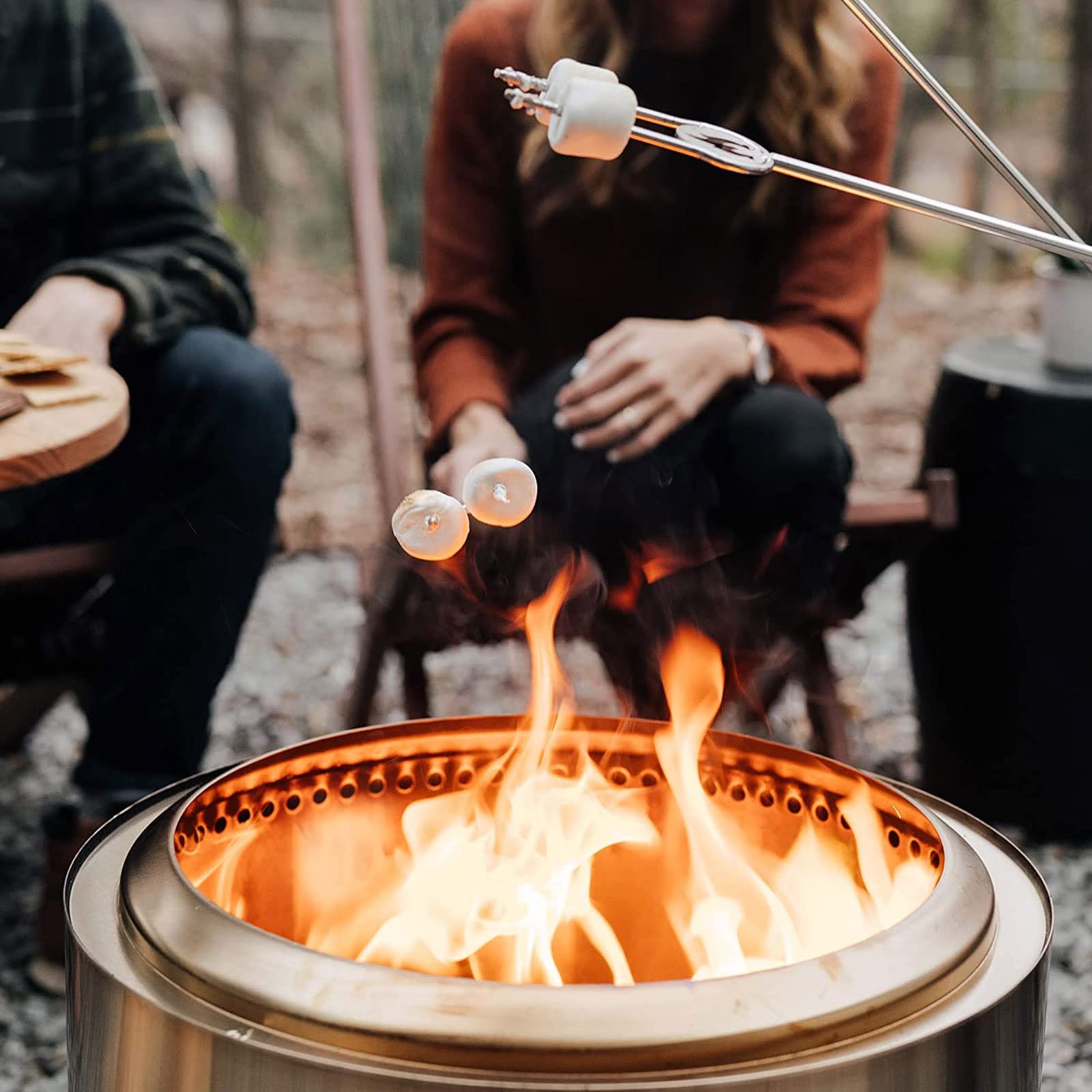 Amazon | ウッドストーブ 大型 ソロストーブ 軽量 折り畳み キャンプ