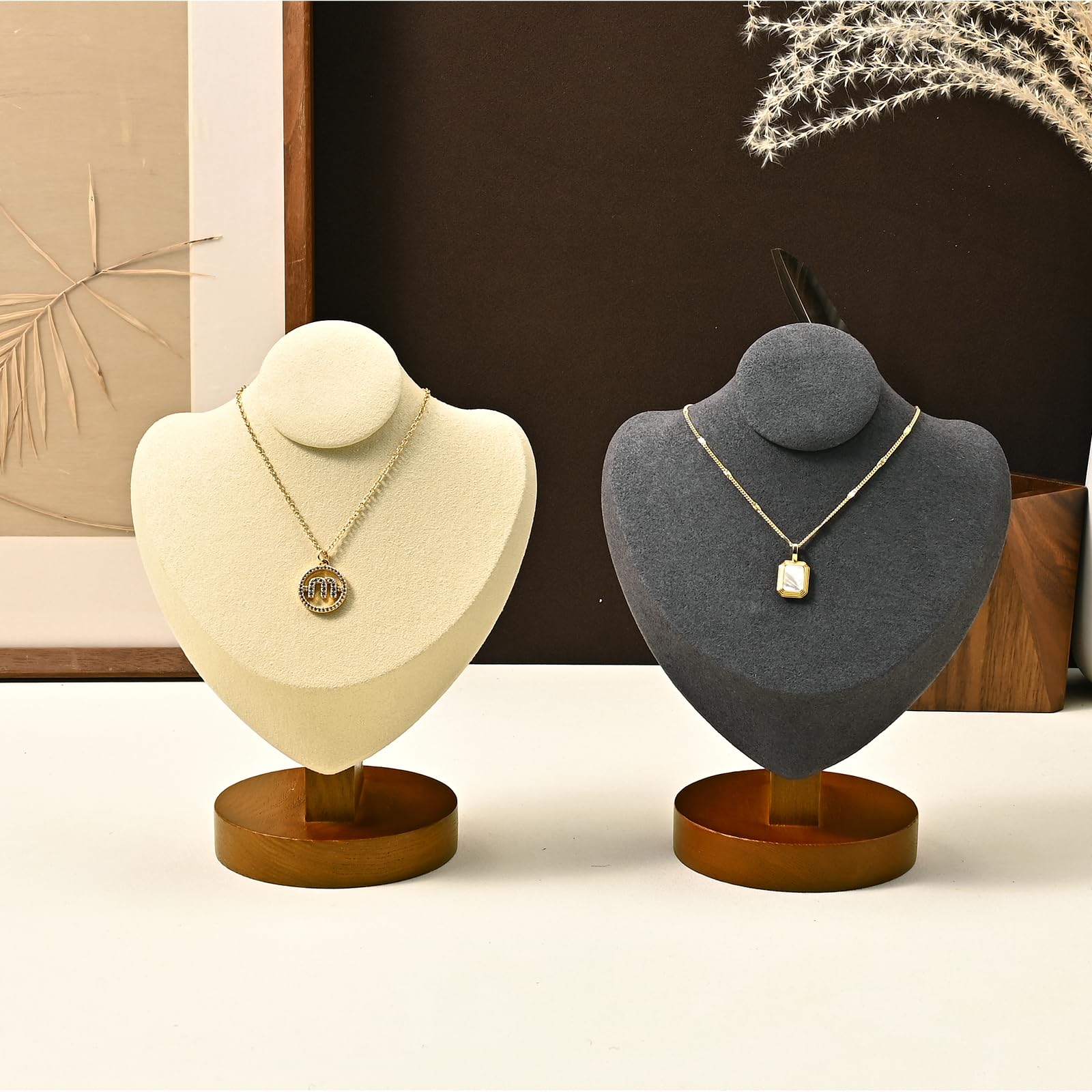 Amazon｜Oirlv ネックレストルソー ネックレスディスプレイスタンド 