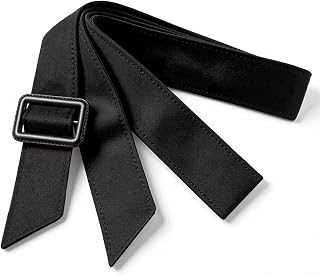 Black Women Trench Coat Belt Replacement Adjustable Tie Belts | 67 Inch Wide Women Trench Coat Belt Blcak Waist Belts Replacement for Shirt Dress Overcoat