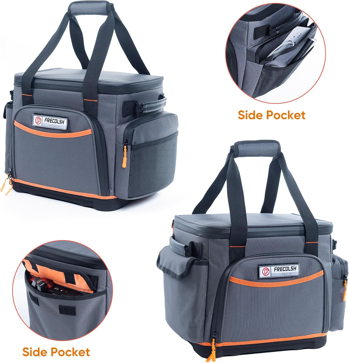 Travel Carrying Case Compatible with Jackery Explorer 1000, Portable Power Station Storage Case with Water- proof Bottom and Pocket for Jackery Accessories Solar Generator Storage Bag Only