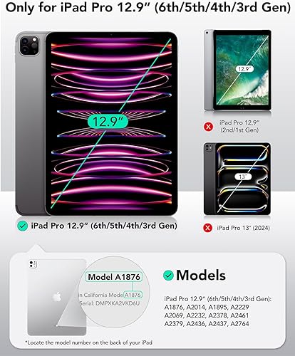 Vista 44 de ESR Paper-Feel - Protector de pantalla magnético para iPad A16 de 11ª/10ª generación (11 pulgadas/10.9, 2025/2022), escribe y dibuja como en papel