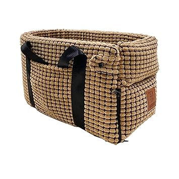 GG Enterprise Safety Dog Car Seat Basket Booster for Travel Puppy Pet Yellow