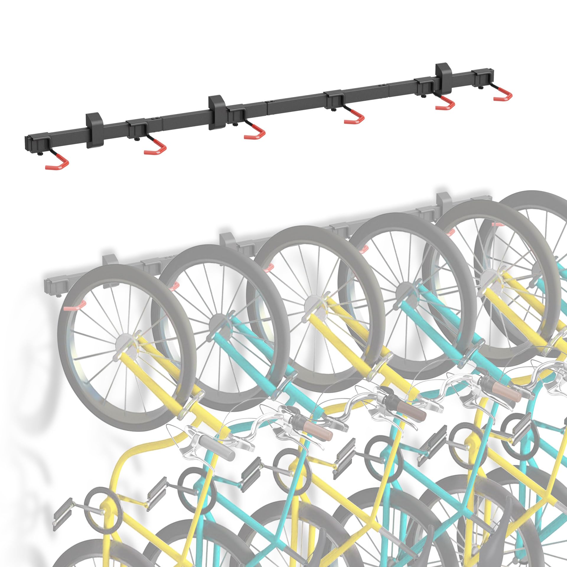 Mimoke Bicycle Repair Mount Wall Workbench Stand Bike Workstand Clamp Height Adjustable Home Maintenance Rack Review - View #2