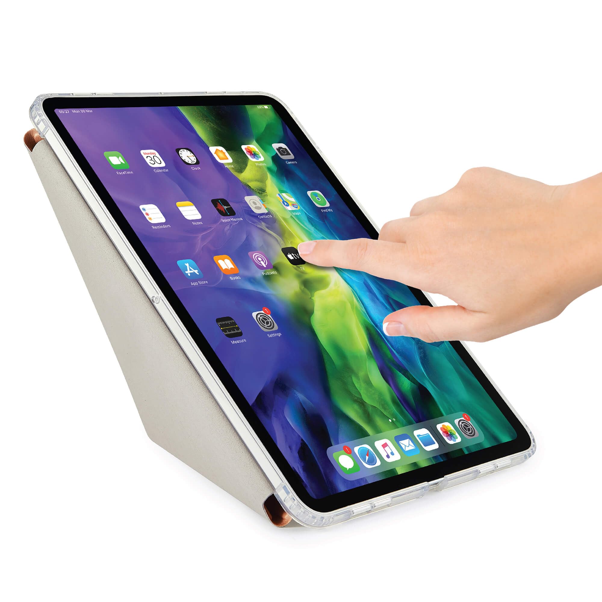 Pipetto Origami No1 27,7 cm [10.9] Custodia a libro Rose Gold (Pipetto iPad Air 10.9 Metallic Origam)