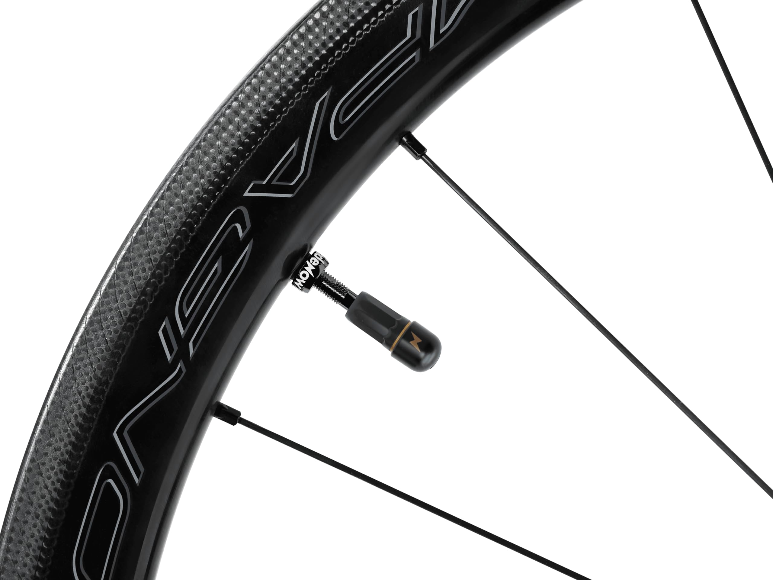 Ridenow TPMS T1 - Sistema di monitoraggio della pressione dei pneumatici Presta Set 2 Tappi 6.1 Grammi IPX9 Compatibile con Garmin Edge Bontrager
