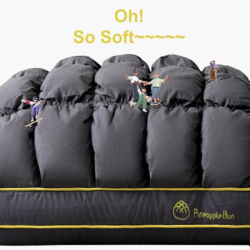 Miniatura 2 de YOUR MOON Almohada de cama de apoyo esponjoso, tamaño estándar, relleno alternativo súper suave de alta calidad para dormir, almohadas de cama de