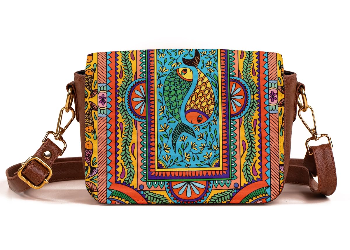 Kalankit Sling Bag For Women Stylish, Ladies Sling Bags For Women, Side Sling Bag For Women | Gift For Women Birthday Special, Gifts For Women, Girls Gift Items For Birthday, Madhubani (B0DH2M4XGN) Amazon Price History, Amazon Price Tracker