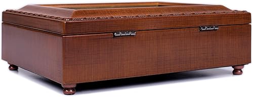 Miniatura 4 de Cottage Garden Teachers Change World Woodgrain Rope Trim Jewelry Music Box Plays Wonderful World