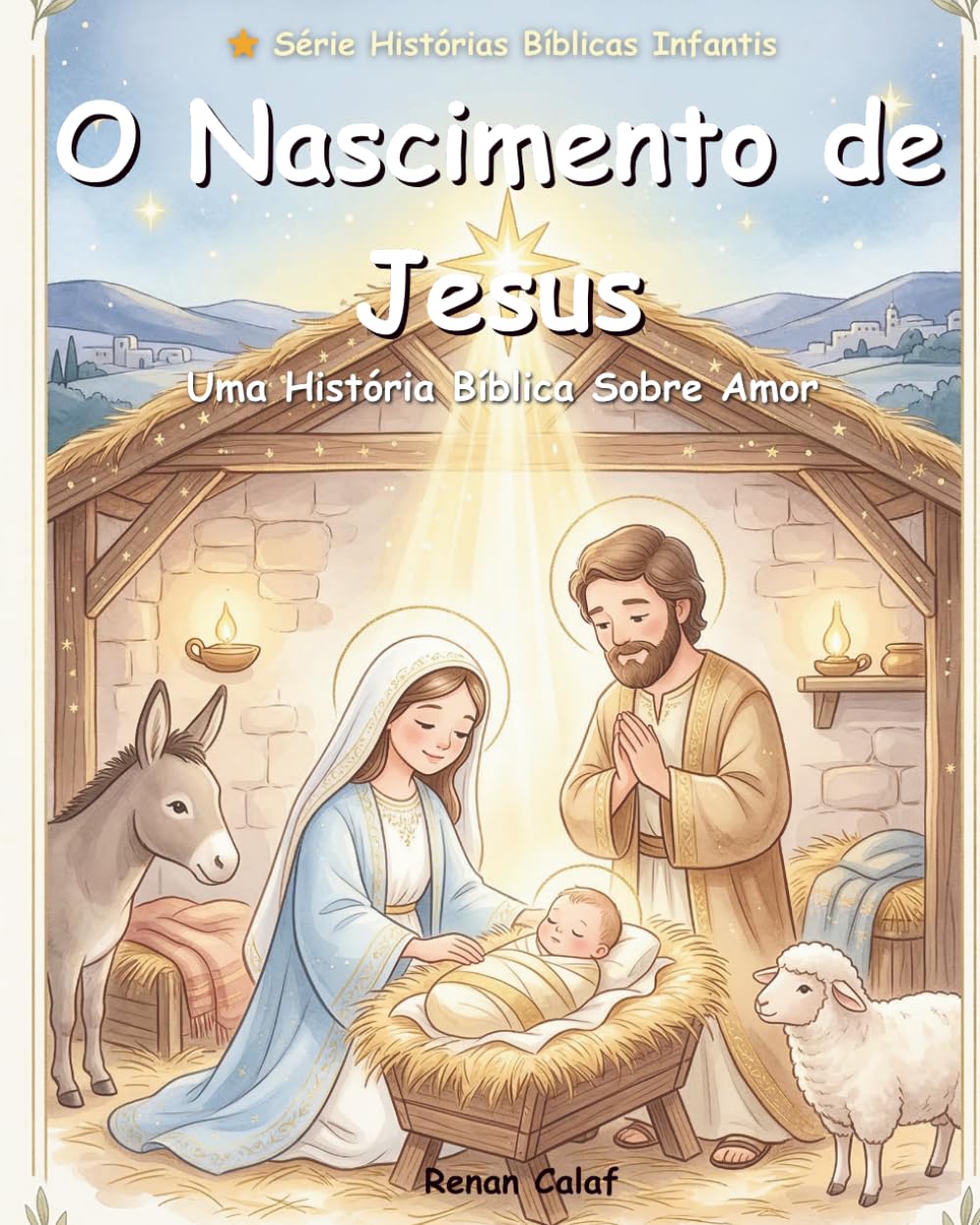 O Nascimento de Jesus: Uma História Bíblica Infantil Sobre Amor, Esperança e o Maior Presente de Deus