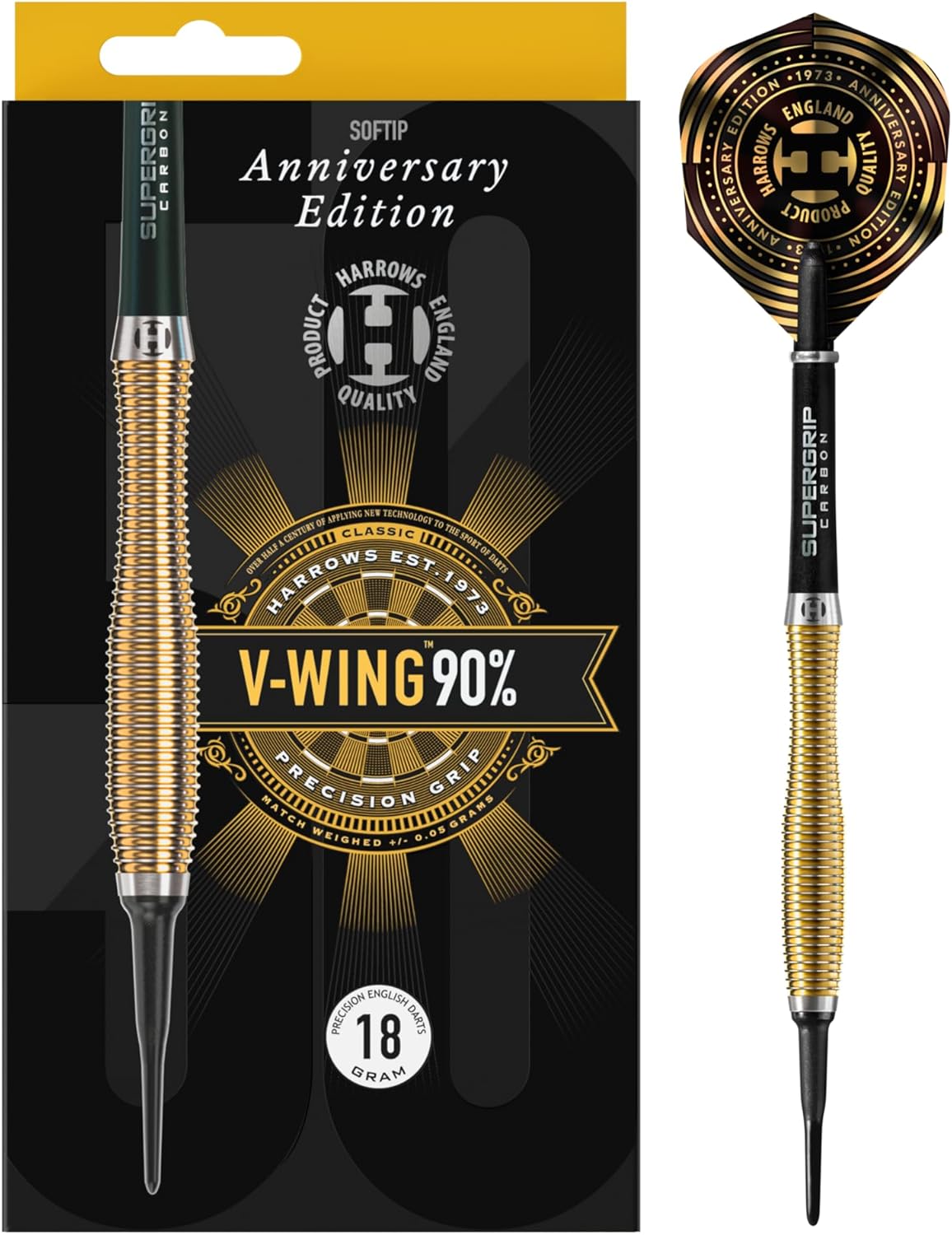 Harrows V-Wing 90% Soft Tip Darts