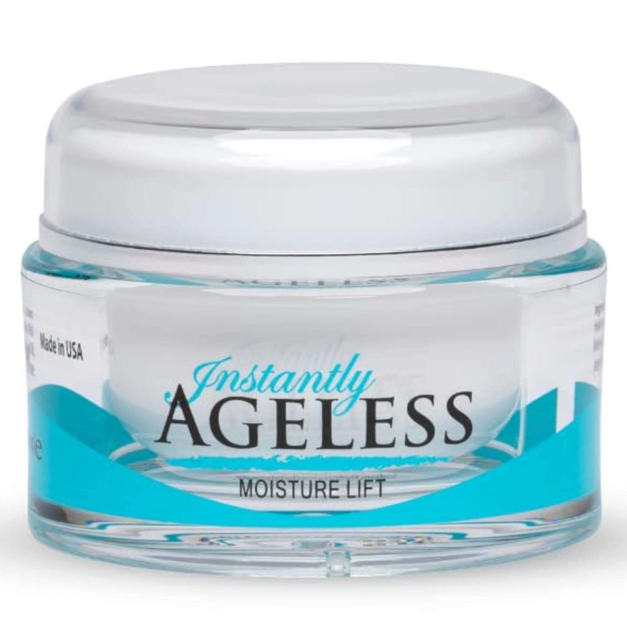 Instantly Ageless Moisture Lift - Argireline Peptide Skin Care Face Moisturizer - Enhance Your Beauty With Firming Daily Moisturizer & Wrinkle Cream - Age Defying Gifts for Women - 1.7 Oz