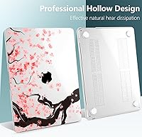 Vista 36 de TWOLSKOO for M4 MacBook Air 13.6 inch Case 2025-2022 Release M4 A3240 M3 A3113 M2 A2681, Plastic Hard Shell & Screen Protector & Keyboard Cover &