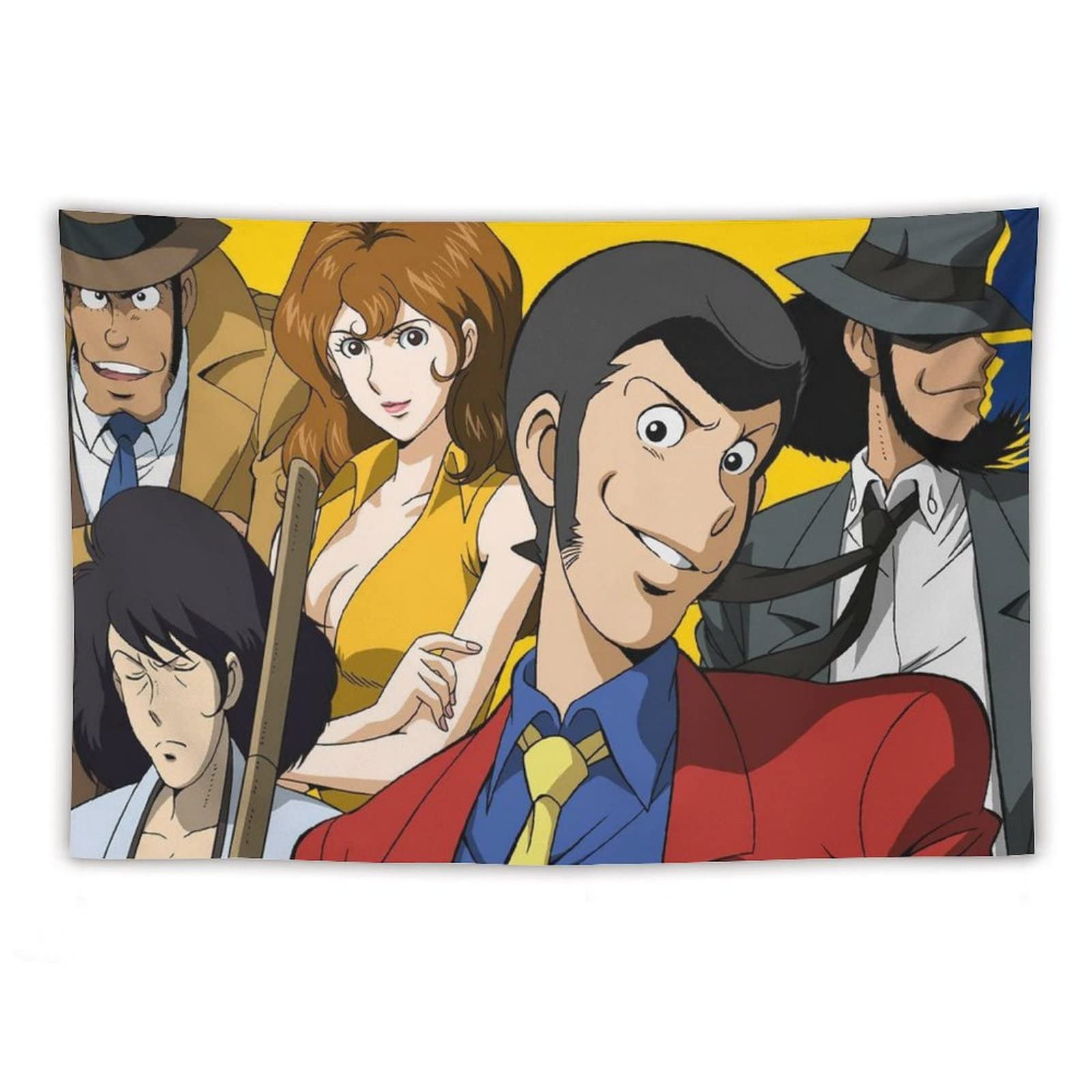 Amazon.co.jp: ルパン三世 ペストリー ンテリアおしゃれ壁掛け 装飾布