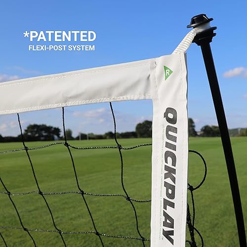 Miniatura 4 de QUICKPLAY Kickster - Gama de portería de fútbol ultra portátil, configuración rápida y fácil, incluye red de fútbol y bolsa de transporte,