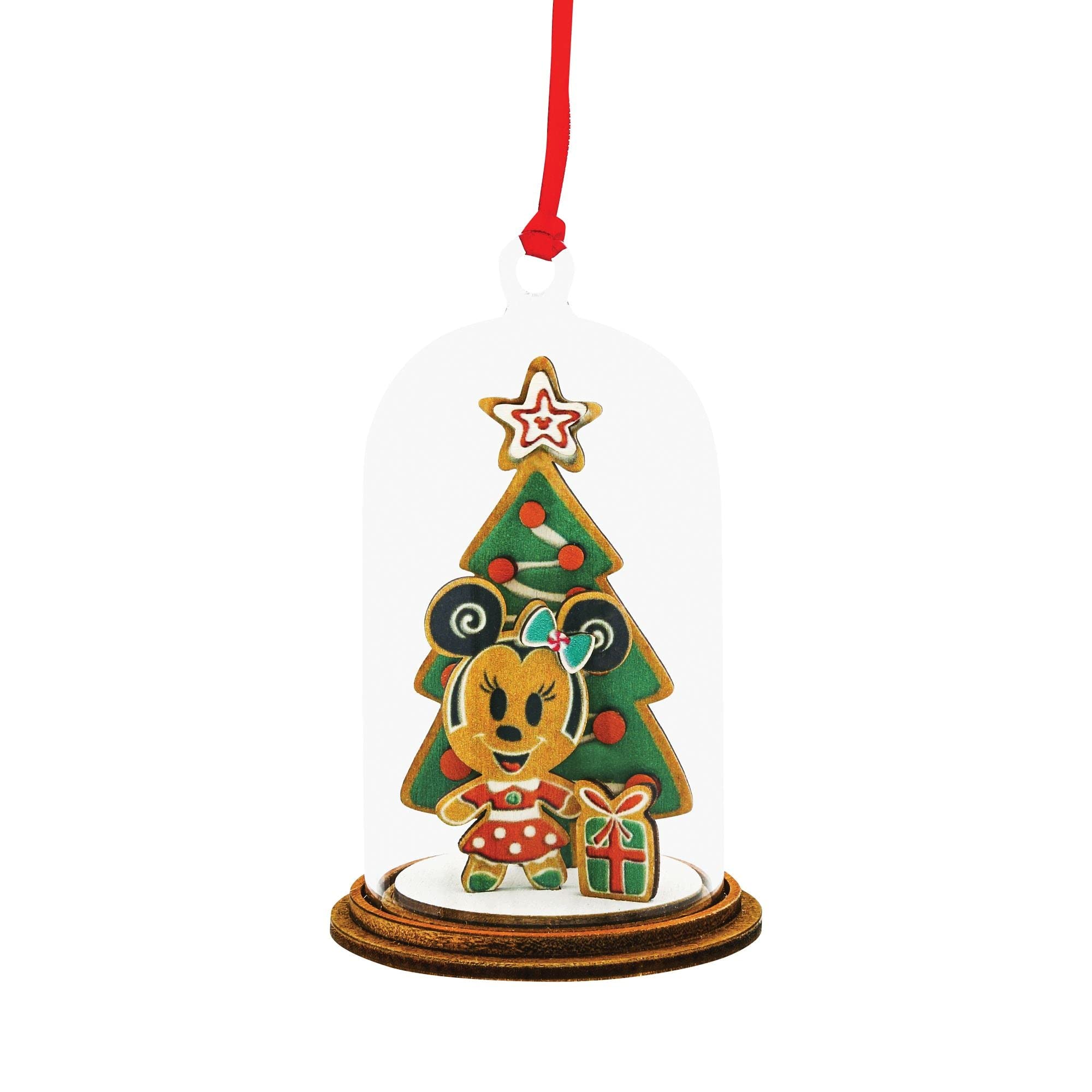 Enchanting Disney Collection Merry Christmas Minnie Hanging Ornament