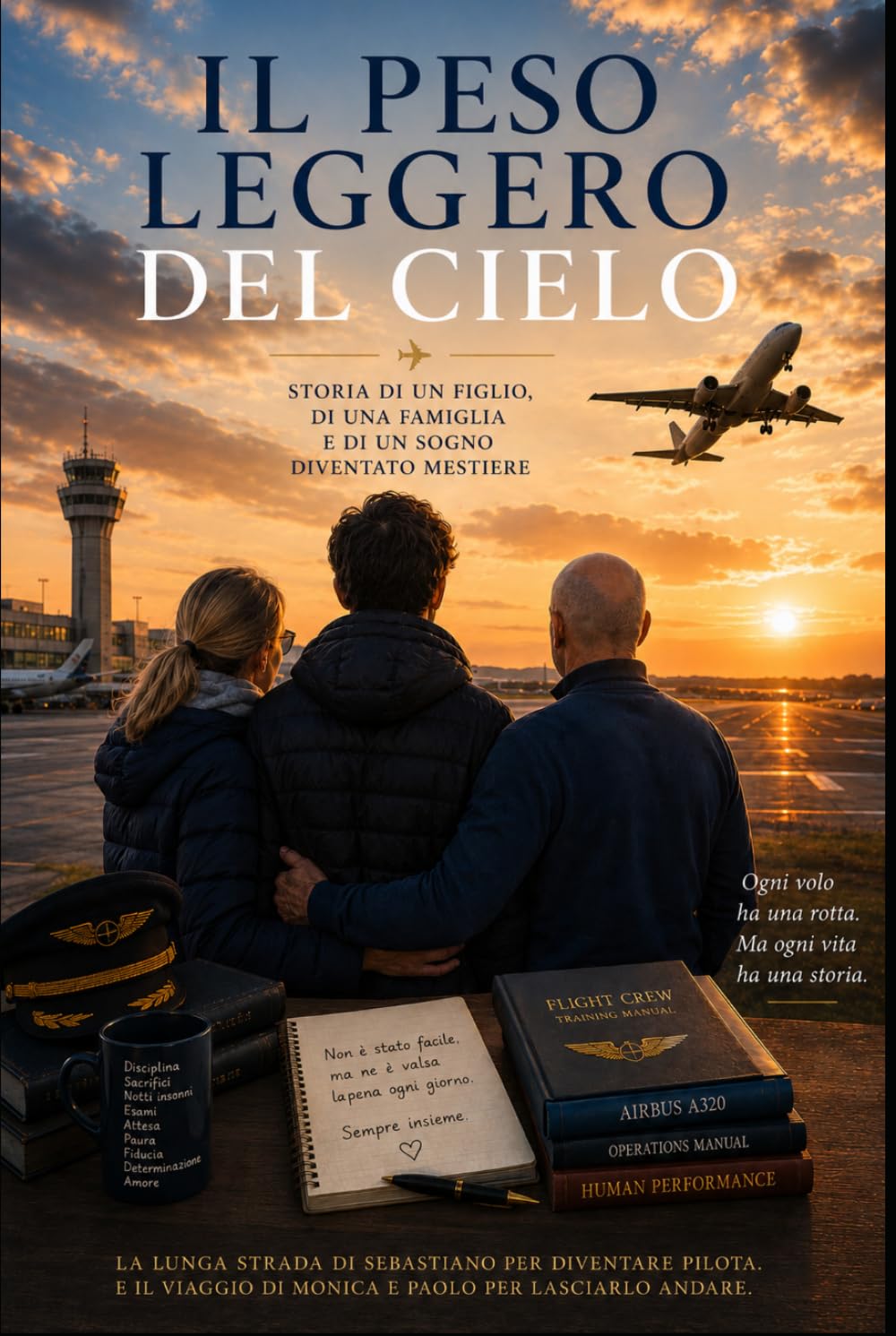 Il peso leggero del cielo: Storia di un figlio, di una famiglia e di un sogno diventato mestiere.